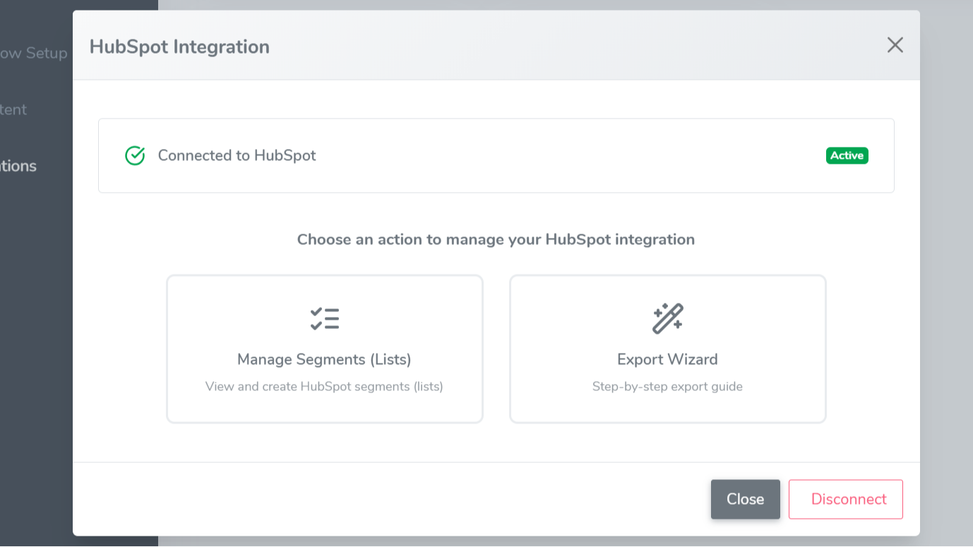 Intelevents HubSpot Integration Card